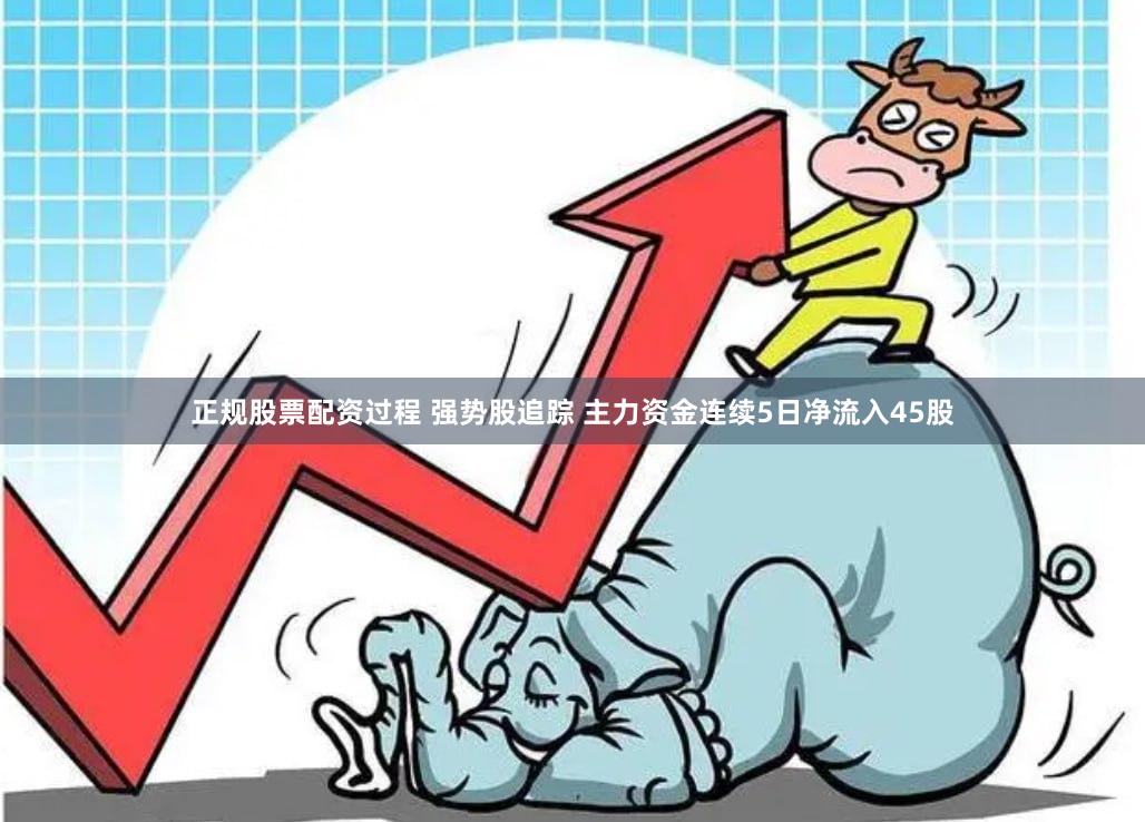 正规股票配资过程 强势股追踪 主力资金连续5日净流入45股
