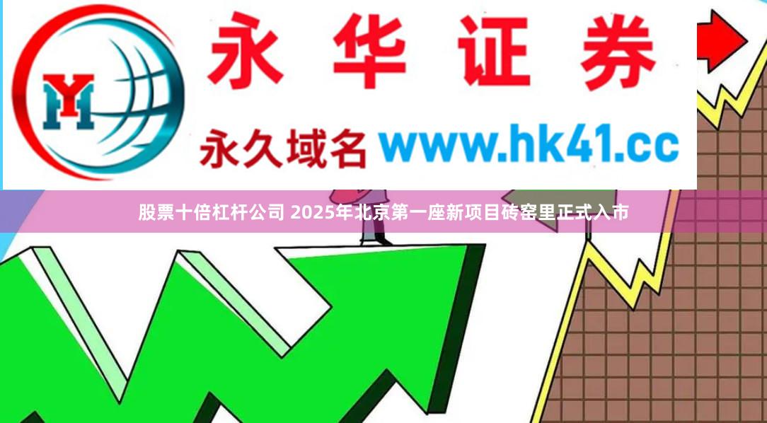 股票十倍杠杆公司 2025年北京第一座新项目砖窑里正式入市