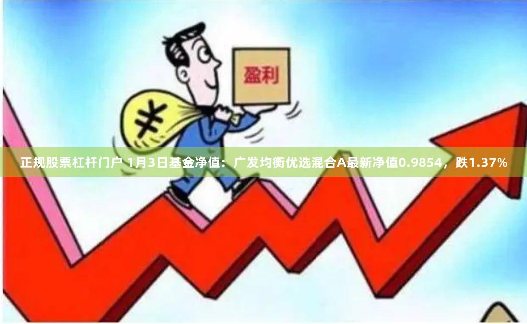 正规股票杠杆门户 1月3日基金净值：广发均衡优选混合A最新净值0.9854，跌1.37%