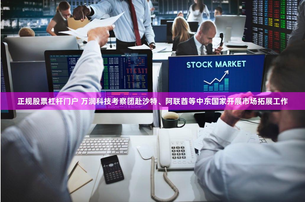 正规股票杠杆门户 万润科技考察团赴沙特、阿联酋等中东国家开展市场拓展工作